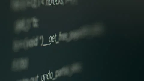 Software development with database information and security server Foto stock