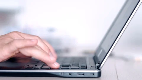 Software development engineer testing laptop Stock Footage 118226429