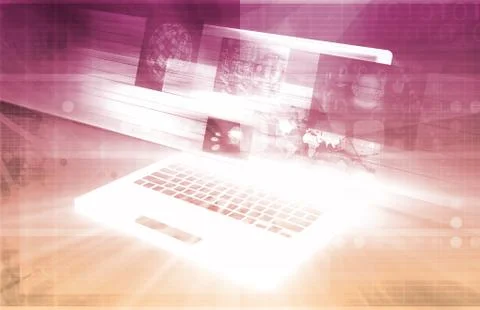 Software development Stock Illustration