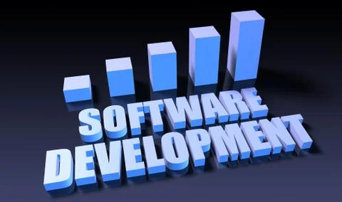 Software development Stock Illustration