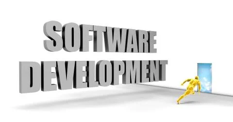 Software Development Stock Illustration