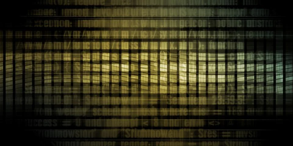 Software Development Stock Illustration