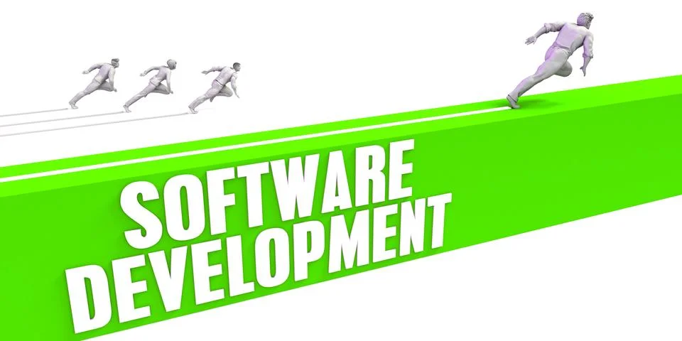 Software Development Stock Illustration