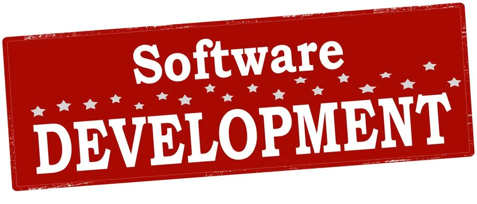 Software development Stock Illustration