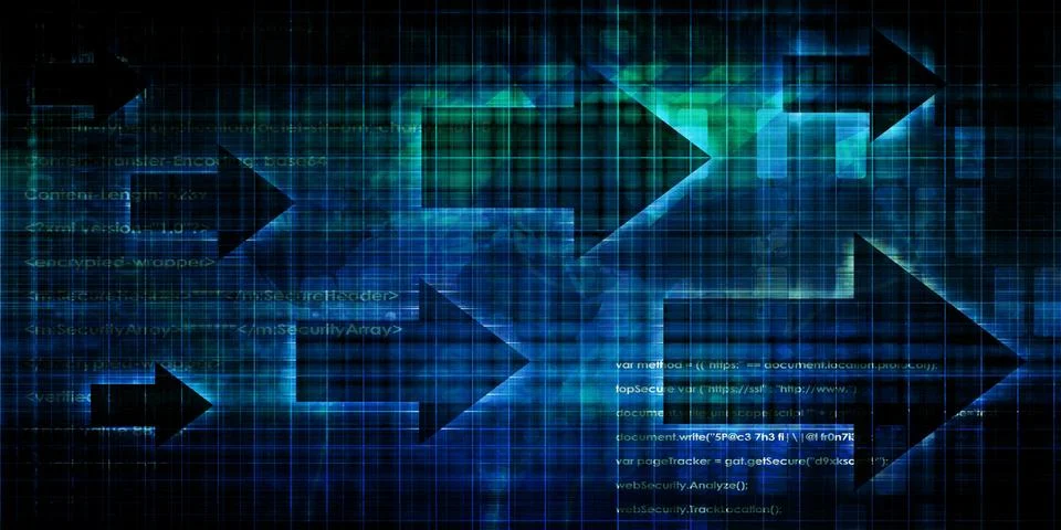 Software Development Illustrazione stock