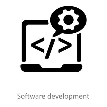 Software Development Illustrazione stock