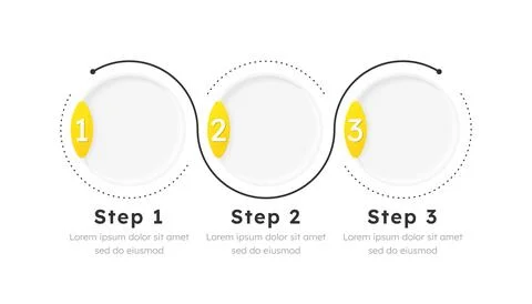 Software development infographic template Stock Illustration