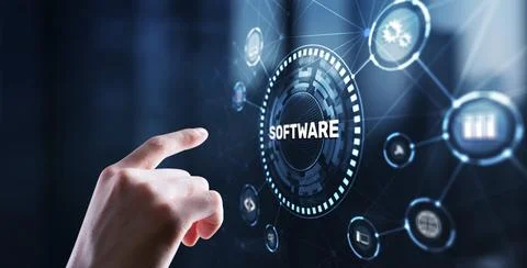 Software development. Internet network technology concept Foto stock