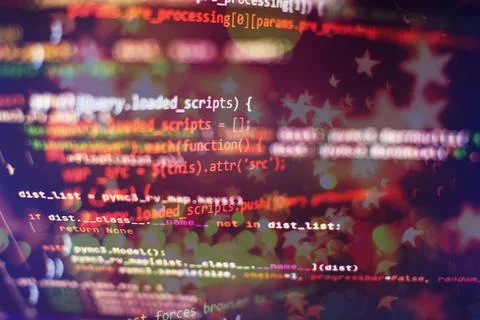 Software development. Internet security hacker prevention. SEO optimization. 库存照片