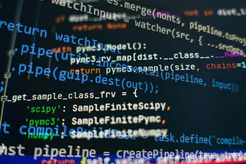Software development. Internet security hacker prevention. SEO optimization. 写真素材