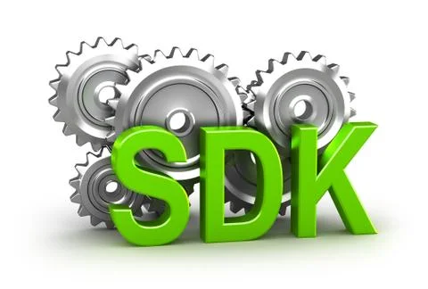 Software development kit - 3D concept Stock Illustration