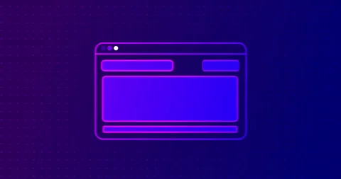 Software development lifecycle concept cartoonish 2D monitor screen tech bg. Stock Footage 333764912