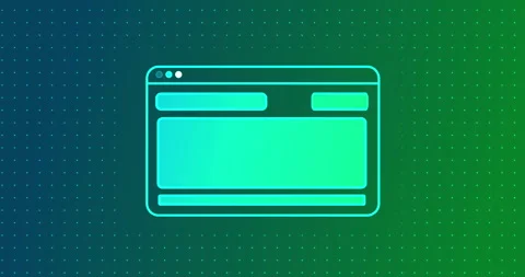 Software development lifecycle concept cartoonish 2D monitor screen tech bg. Stock Footage 333765374