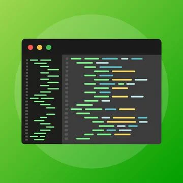 Software development, programming, coding vector concept. Isometric vector il Stock Illustration