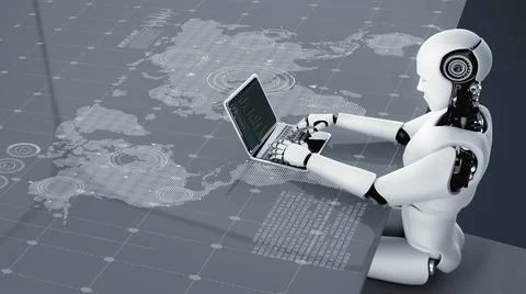 Software development programming on computer screen for modish application 写真素材