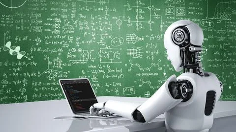 Software development programming on computer screen for modish application Stock Photos