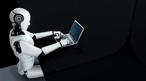 Software development programming on computer screen for modish application Stock Photos