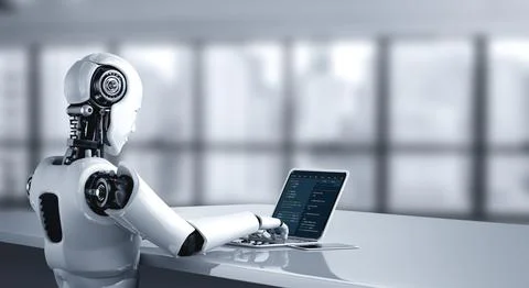 Software development programming on computer screen for modish application Stockfoto's