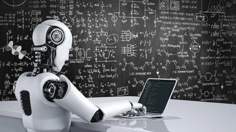 Software development programming on computer screen for modish application Foto stock