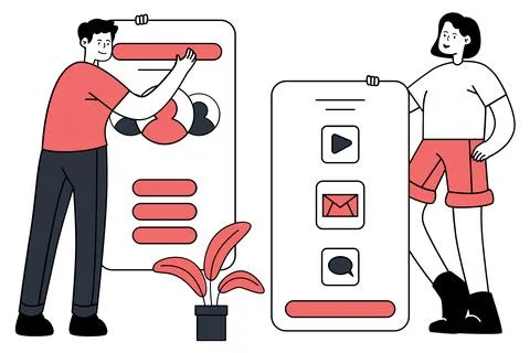 Software Developmentillustration Stock Illustration