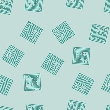 Software documentation line seamless pattern イラスト素材
