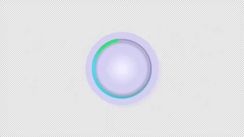 Software ecosystem circular loading state animation set with glassmorphism Stock Footage 335748217