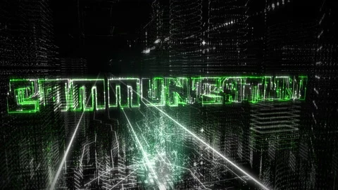 Software engineer is using communication options to transfer secret informations Stock Footage 156372526