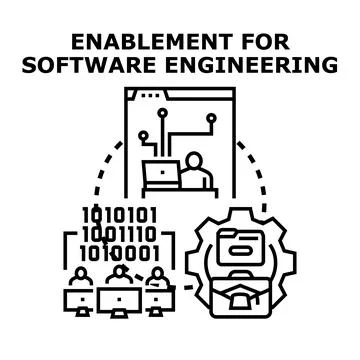 Software engineering enablement for business process improvement 库存插图