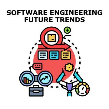 Software engineering future trends and development strategy Иллюстрация