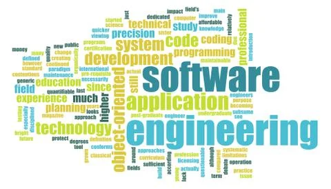 Software engineering Stock Illustration