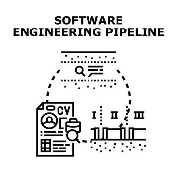 Software engineering pipeline developing talent and systems イラスト素材
