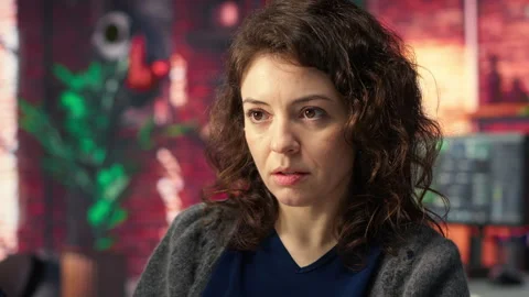 Software expert at workstation programming on pc and writing lines of code Stock Footage 308673265