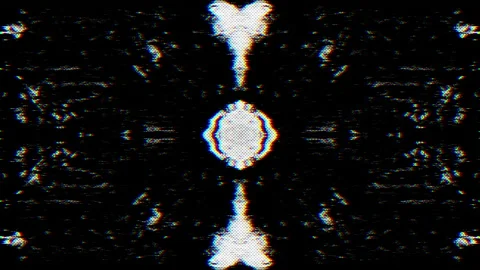 Software generated abstract clip, rainbow corrupted data vfx. Stock Footage 147958759