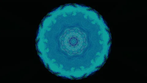 Software generated abstract footage, dreamy kaleidoscope. Stock Footage 147958770