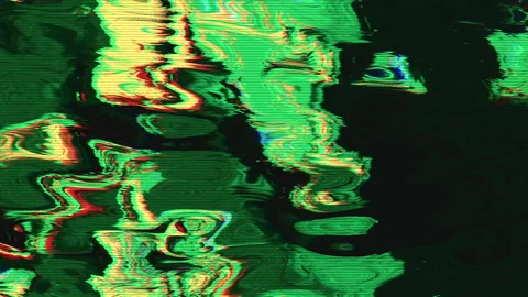 Software generated glitched clip, iridescent damaged system imitation. Stock Footage 147958745