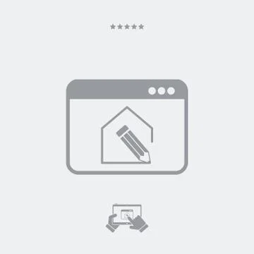 Software for house design イラスト素材