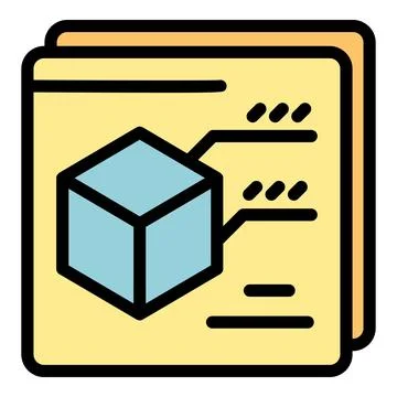 Software icon vector flat Ilustração Stock