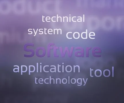 Software Stock Illustration