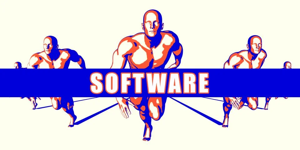 Software Stock Illustration