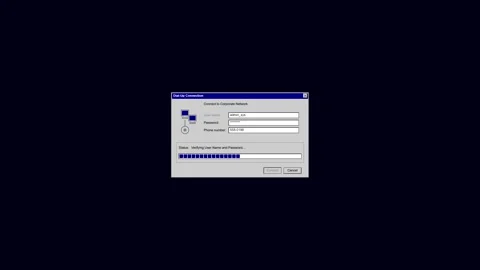 Software installation progress bar loading on computer screen Stock Footage 347013304