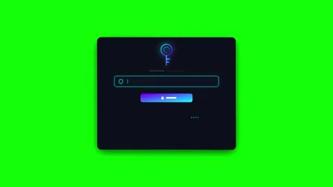 Software license activation process on computer screen motion animation Stock Footage 347094561