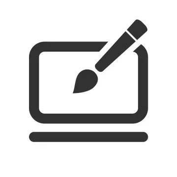 Software or Graphic Design Icon Stock Illustration
