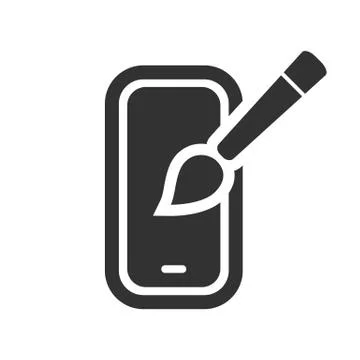 Software or Graphic Design Icon Stock Illustration