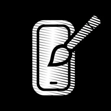 Software or Graphic Design Icon Stock Illustration