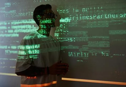 Software presentation at office Stock Photos