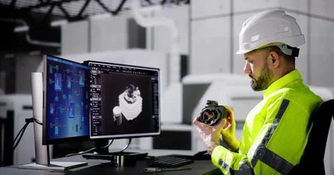 Software Programmer Or Coder Man Stock Photos