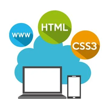 Software programming design Stock Illustration