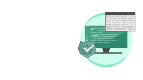 Software Security Audit and Code Review Concept Animation Vidéo 337137510