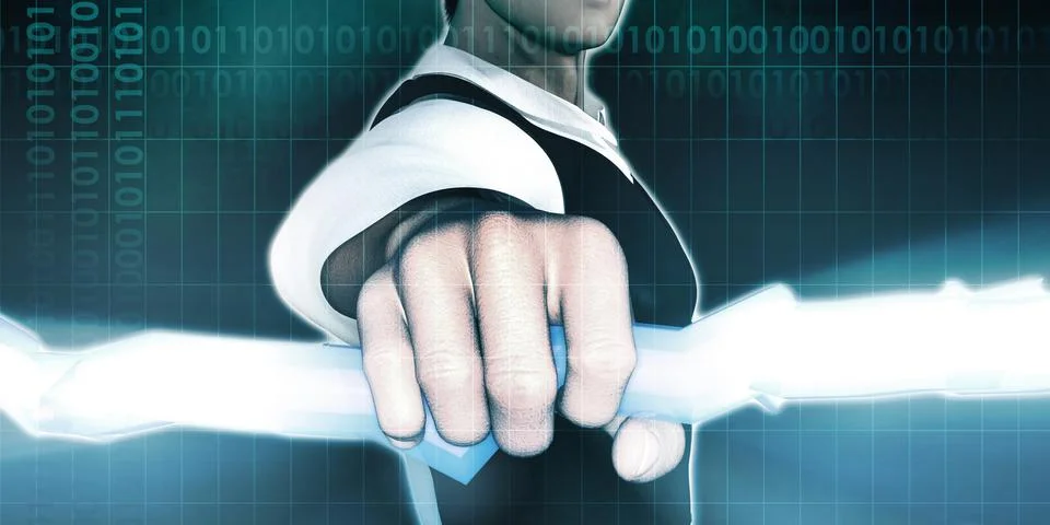 Software Security Stock Illustration