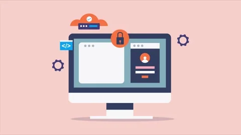 Software security update cloud server concept. Stock Footage 291686234